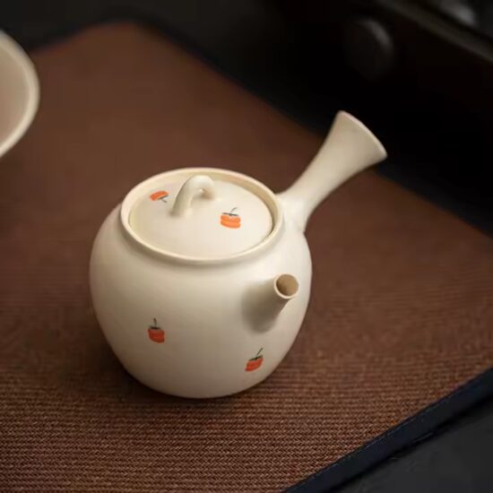 Cute Ceramic Teapot for Daily Home Use