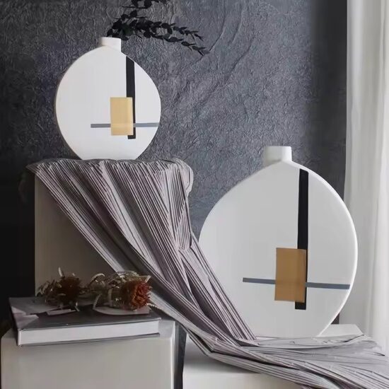 Modern Creative Ceramic Vase for Interior Home Decoration