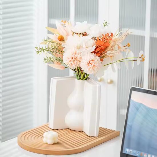 Nordic Modern Minimalist Ceramic Vase for Home Décor