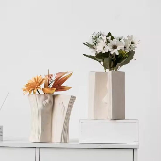 Nordic Modern Minimalist Ceramic Vase for Home Décor