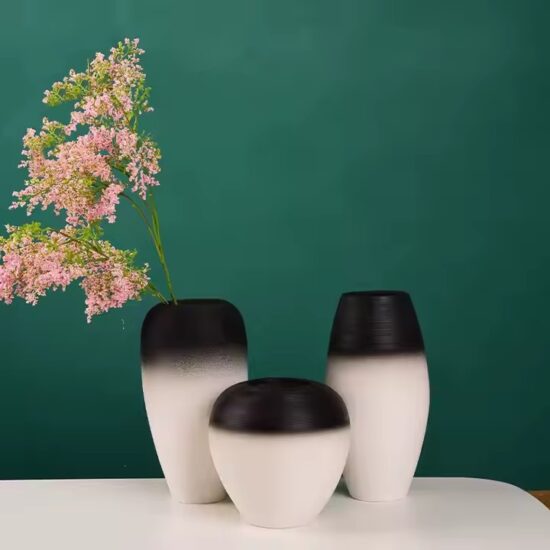 Modern Indoor Decorative Ceramic Vase for Home and Office