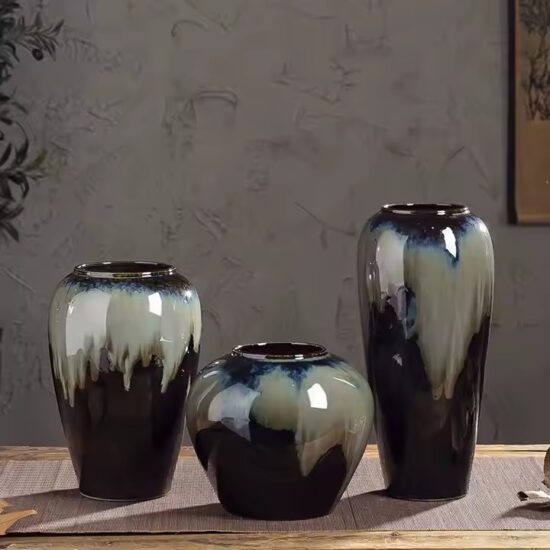 Modern Indoor Decorative Ceramic Vase for Home and Office