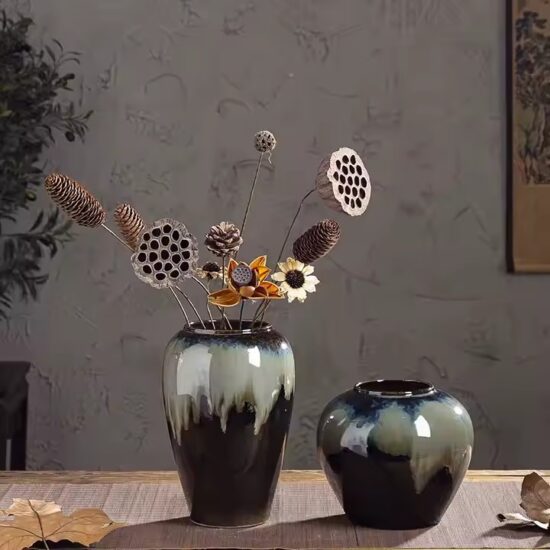 Modern Indoor Decorative Ceramic Vase for Home and Office