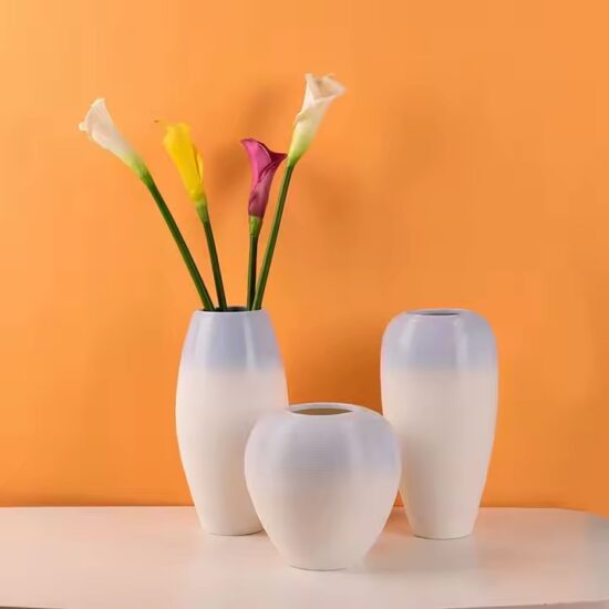 Modern Indoor Decorative Ceramic Vase for Home and Office