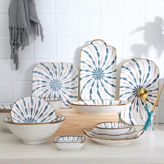 Nordic Style Ceramic Dinnerware Gift Set