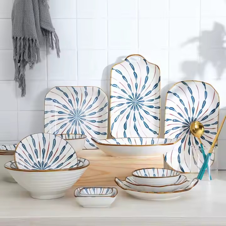 Nordic Style Ceramic Dinnerware Gift Set