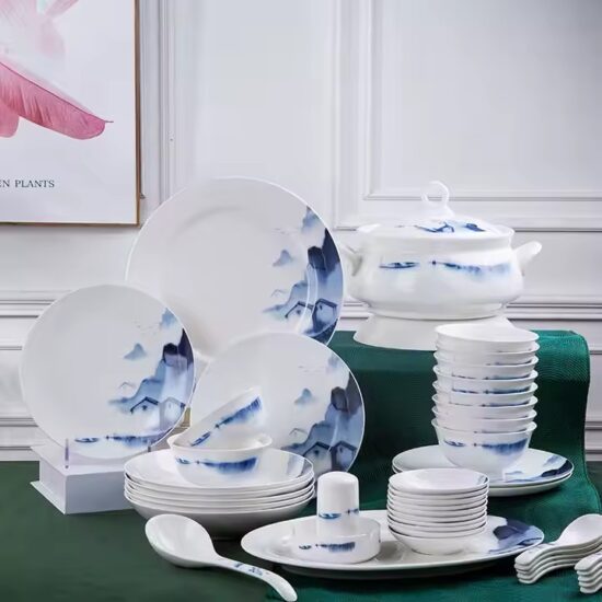 Nordic Style Ceramic Dinnerware Gift Set