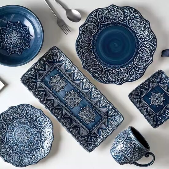 Nordic Style Ceramic Dinnerware Gift Set