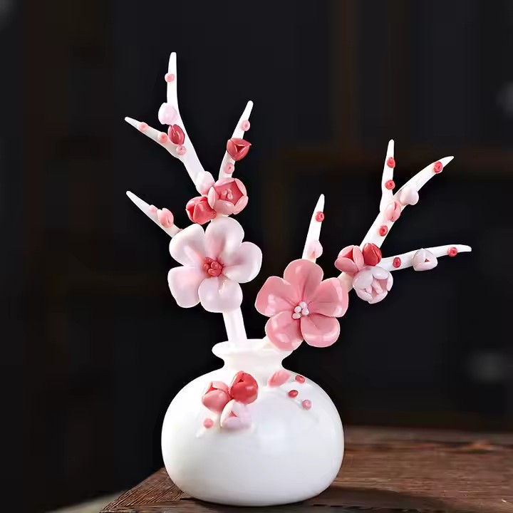 Handmade Luxury Mini Ceramic Vase for Decorative Use