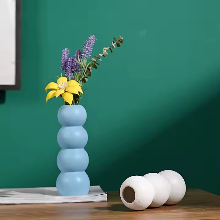 Artistic Modern Ceramic Vase for Home and Cultural Decor