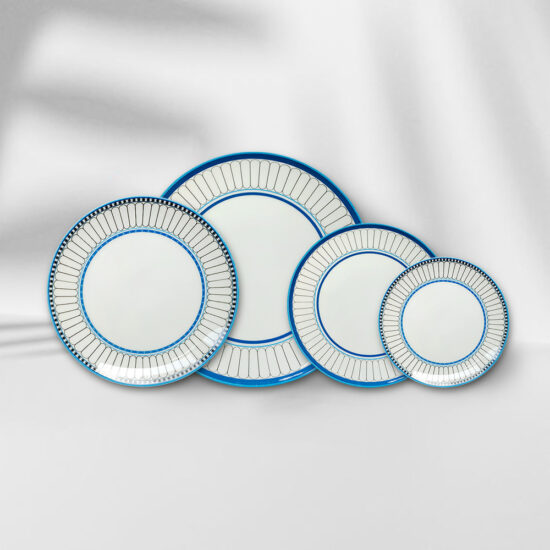 Luxury ceramic steak plate with elegant design for fine dining