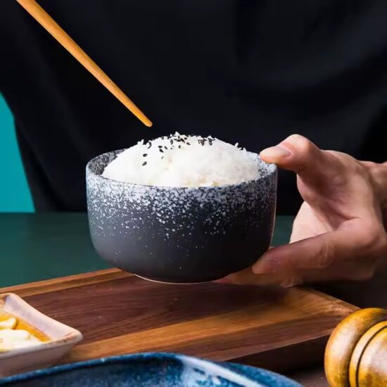 Creative ceramic bowl with unique design for stylish home use
