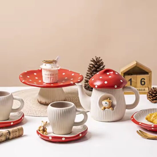 Creative Modern Ceramic Teapot for Household Use