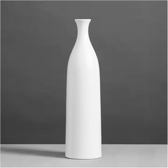 Modern Nordic Ceramic Vase for Office and Home Decoration